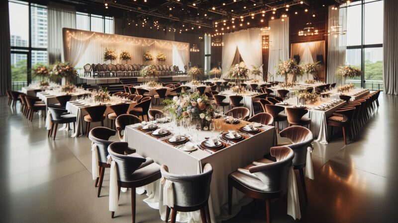 Elevate Your Event with the Right Table and Chair Hire Services