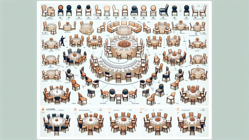 A Comprehensive Guide to Chair and Table Hire for Events