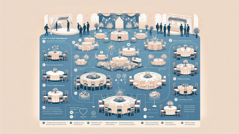 The Essential Guide to Table Hire for Events and Weddings