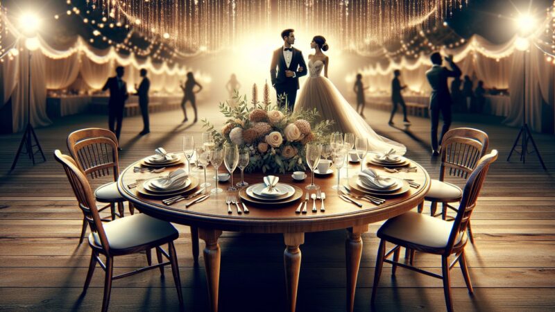 Event Planning Simplified: The Importance of Table and Chair Hire for Weddings and Other Functions