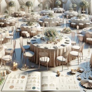 The Essential Guide to Wedding Planning: Table and Chair Hire.