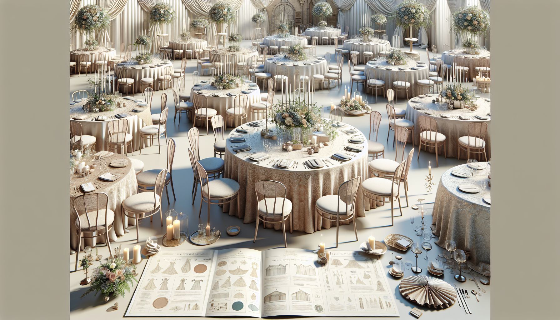 The Essential Guide to Wedding Planning: Table and Chair Hire.